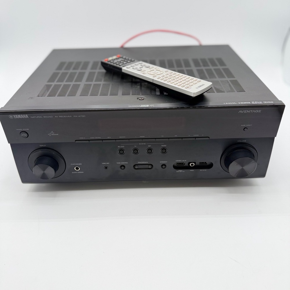 Yamaha Aventage RX-A730 7.2 Channel Network AV Receiver with Remote